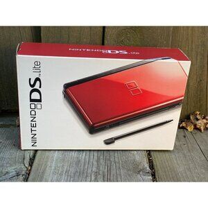 Nintendo DS Lite - Crimson Black With Box